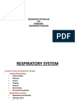 Complete Histology of Respiratory System