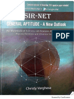 CSIR-NET General Aptitude by Christy Varghese PDF