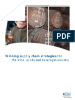 The Wine, Spirits and Beverages Industry: Winning Supply Chain Strategies For