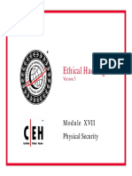 CEH v5 Module 17 Physical Security PDF