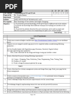 Course Code Course Name L T P S CR CSE-336/436 Fundamentals of UX and UI Lab Prepared by Department Institute Pre-Requisite Objective