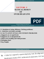 Mechanical Design OF Over Head Line: Lecture - 5