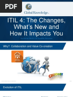 ITIL 4: The Changes, What's New and How It Impacts You