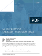 Deeper Learning Language Insights and Ideas - Hattaway Communications - UPDATED