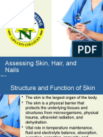 Assessing Skin, Hair, Nails Structure & Functions