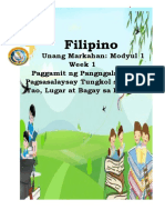 Filipino 3 SLM Mod. 1 Week 1