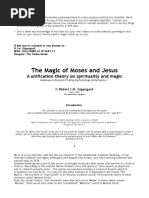 The Magic of Moses and Jesus - Fundaments of Spirituality and Magic