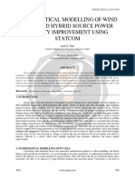 MATHEMATICAL MODELLING OF WIND FARM AND HYBRID SOURCE POWER QUALITY IMPROVEMENT USING STATCOM Ijariie7635 PDF