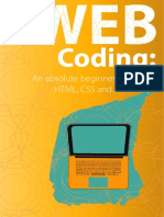Web Coding - A Beginner's Guide To HTML, CSS and JavaScript - Updated!