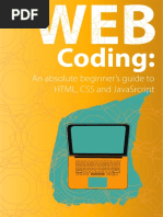 Web Coding - A Beginner's Guide To HTML, CSS and JavaScript - Updated!