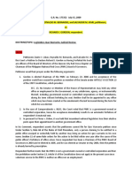 G.R. No. 175352 July 15, 2009 Dante V. Liban, Reynaldo M. Bernardo, and Salvador M. Viari, Petitioners, vs. RICHARD J. GORDON, Respondent