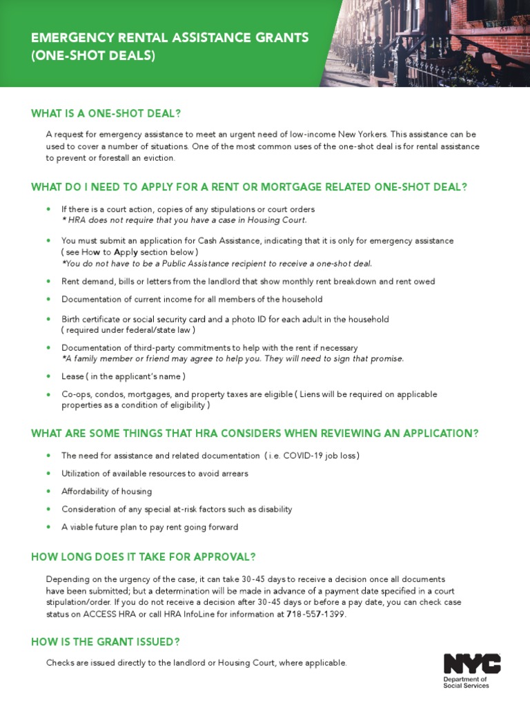Understanding One-Shot Deal Grants | PDF | Renting | Landlord