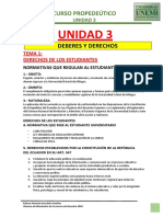 Curso Prepodeutico Unemi Unidad 3 Deberes y Derechos