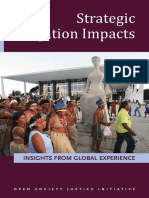 Strategic Litigation Impacts, Insight from Global Experience
