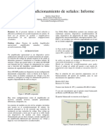 Acondicionamiento de señales con puentes de medida y amplificadores operacionales