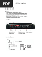 Gemini Sound PVX 85 Owners Manual | PDF