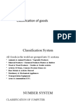Classification of Goods