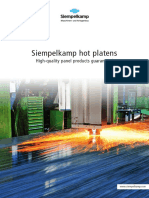 Siempelkamp Hot Platens: High-Quality Panel Products Guaranteed
