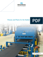 Presses and Plants For The Rubber Industry