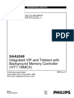 Data Sheet: Integrated VIP and Teletext With Background Memory Controller (IVT1.1BMCX)