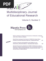 Multidisciplinary Journal of Educational Research: Hipatia Press