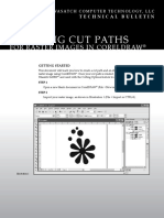 Creating Cut Paths: For Raster Images in Coreldraw