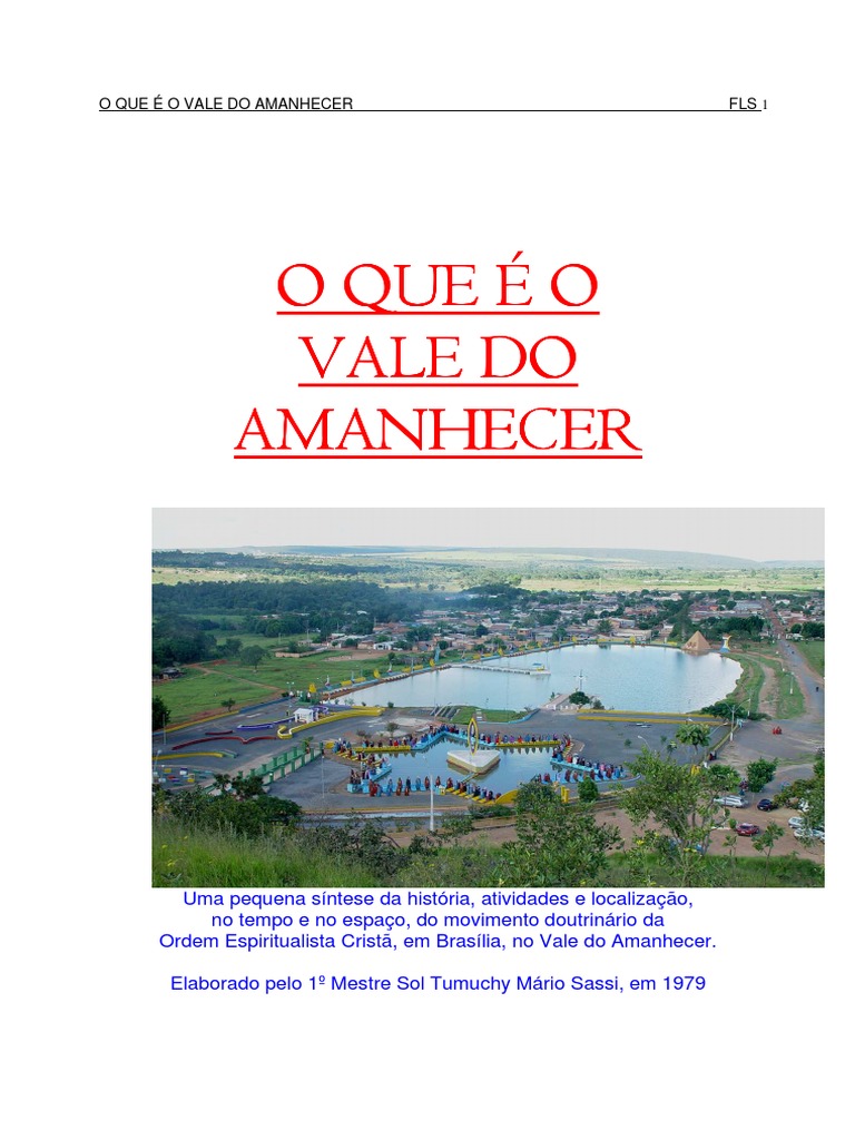 (O Que É o Vale Do Amanhecer) PDF | PDF | Mediunidade | Escravidão