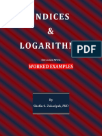 Indices & Logarithms: Worked Examples