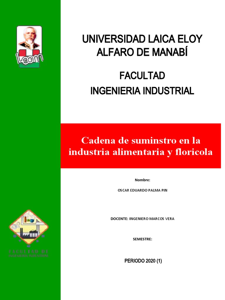 Cadena de Suministro | PDF | Calidad (comercial) | Planificación