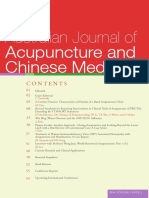 Australian Journal Of: Acupuncture and Chinese Medicine