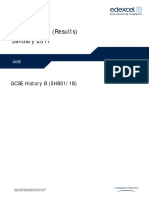 Mark Scheme (Results) January 2011: GCSE History B (5HB01/1B)