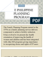 The Philippine Planning Program