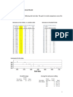 Handout 4: The Statistical Model