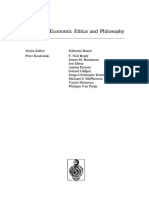 Studies Economic Ethics and Philosophy: Series Editor Editorial Board