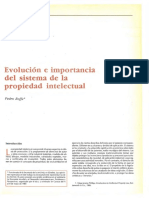 Evolucion e Importancia Del Sistema de La Prop. Intelectual PDF