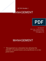 HS300 M1 - 2 Management Functions & Environment