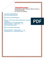 StringTokennizer PDF