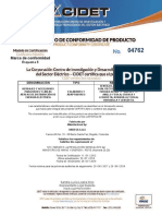 Indesa-Eslabones y Adaptadores Cidet 4762 PDF