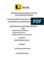 AdministraciónEducativaObjetivos