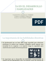 Confianza en El Desarrollo de Habilidades