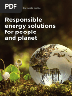 Responsible Energy Solutions For People and Planet: Corporate Profile