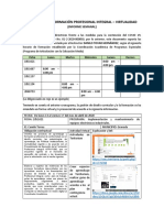 Informe Semanal de Formación Profesional Integral Modelo