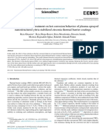 The in Uence of Laser Treatment On Hot Corrosion Behavior of Plasma-Sprayed