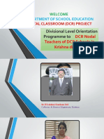 Divisional Level Orientation Programme On Dcrs