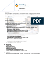 CURSO VIRTUAL PLAN ESTRATEGICO DE PREVENCION, MANEJO Y REINCORPORACION FRENTE AL COVID-19 - Mayo