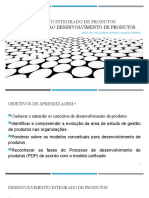 U-1 Introdução Ao Desenvolvimento de Produtos