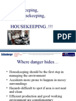 Housekeeping, Housekeeping, Housekeeping..!!!: H Van Der Hoven WSA - ENV - 012, Rev00 14/04/2009