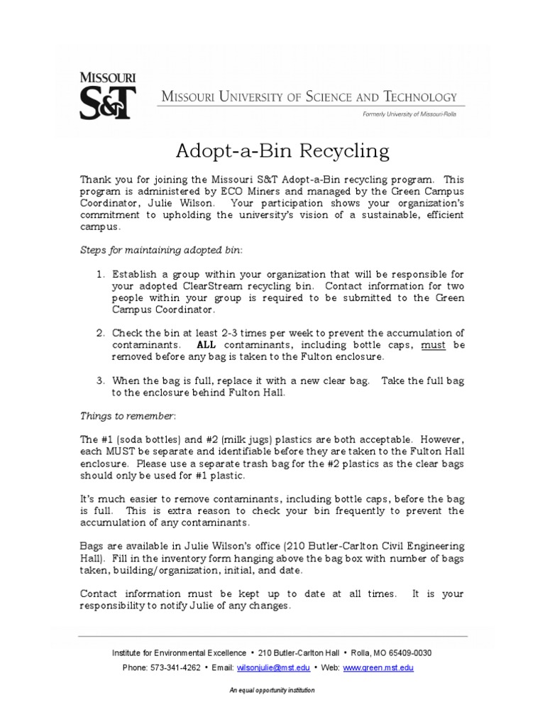 Recylce Please ! | PDF