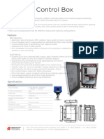 CTR04A Control Box: Features