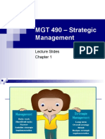 MGT 490 - Strategic Management: Lecture Slides